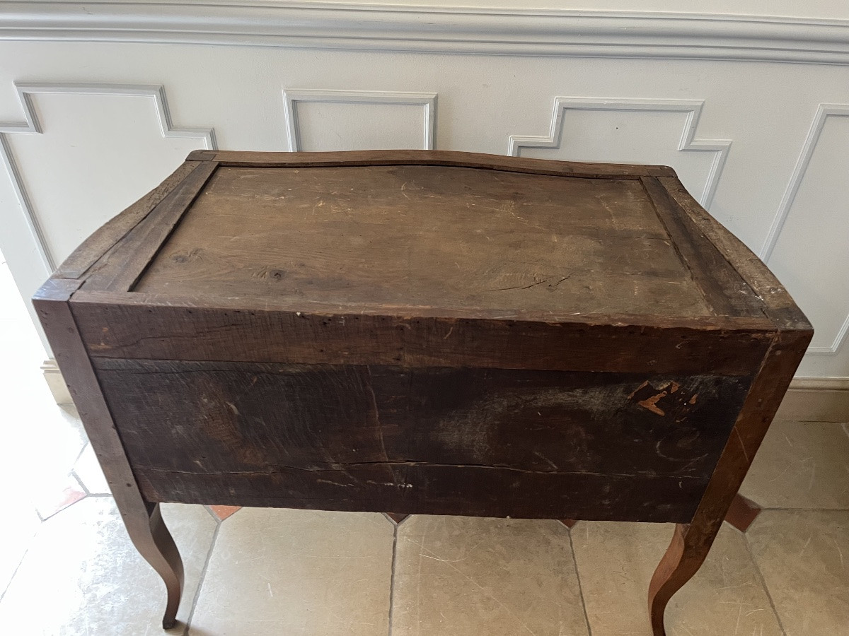 Provençal Walnut Chest Of Drawers From The Early 19th Century-photo-1