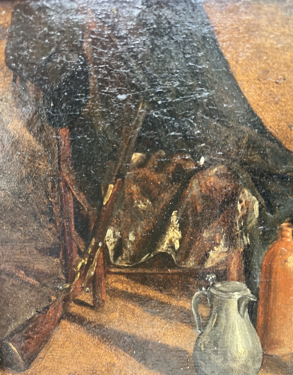 Still Life With A Pewter Pitcher 19th Century -photo-1