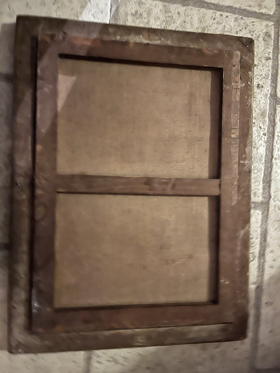 Pastorale XVIIIe - huile sur toile -photo-1