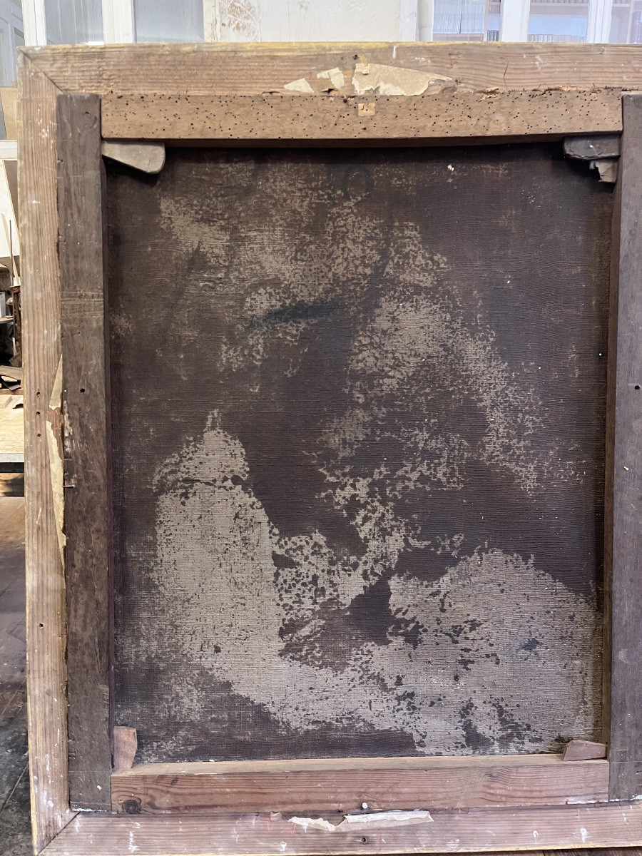 Virgin In Prayer, 17th Century / Entourage Of Giovanni Battista Salvi -photo-1