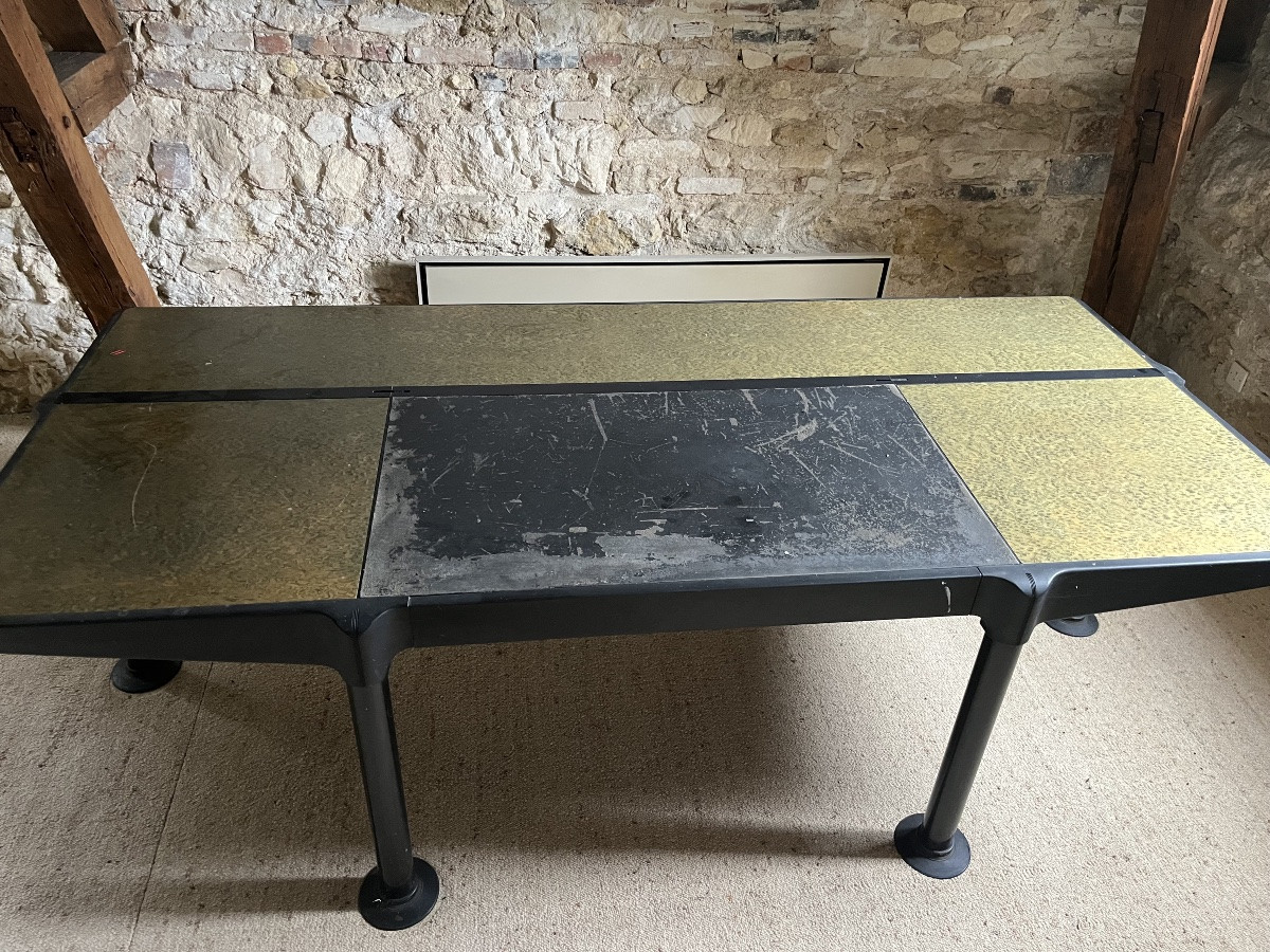 Grand bureau année 80 par Ferdinand Porche et Anna Castelli Ferriéri-photo-3