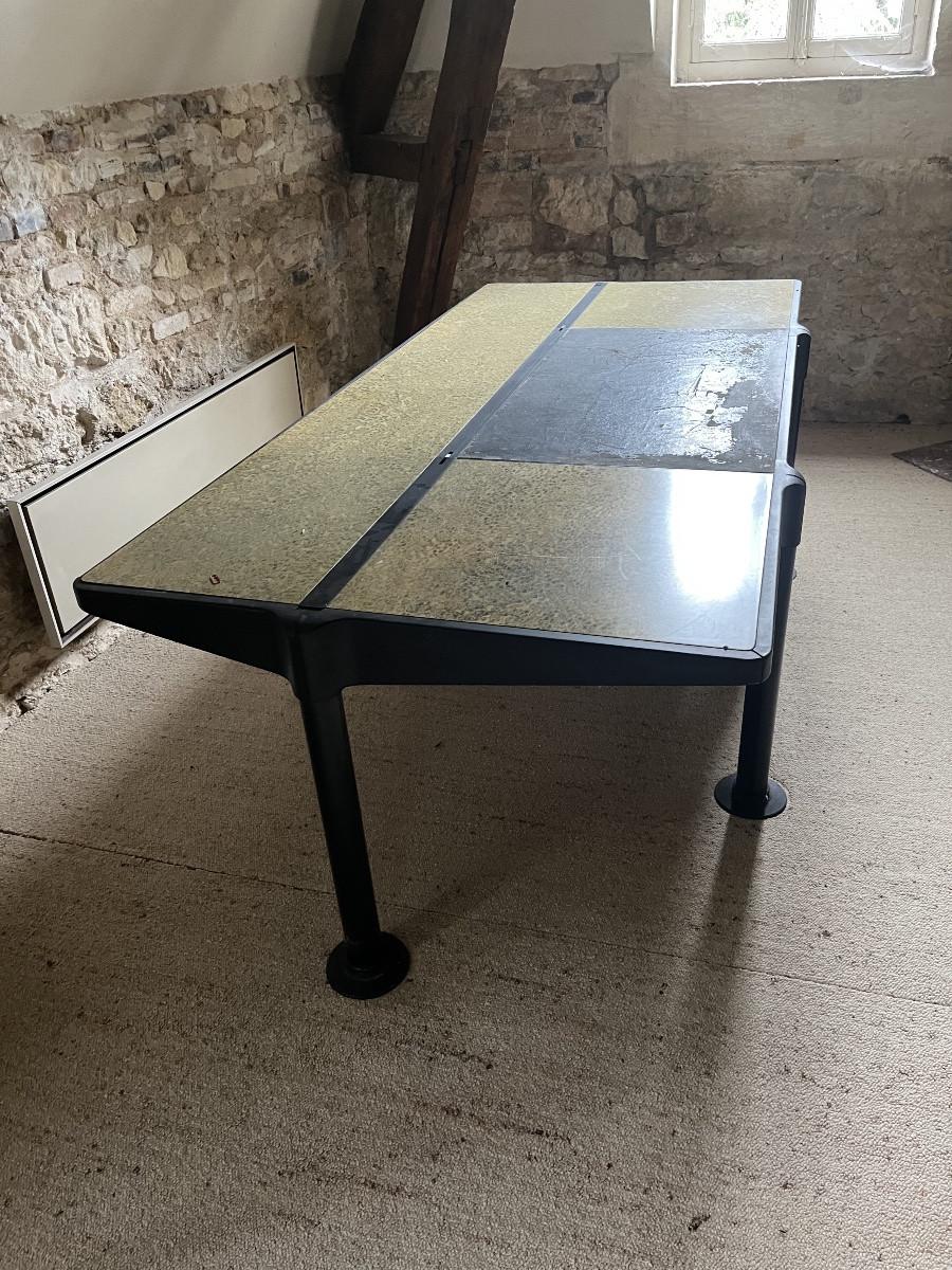 Grand bureau année 80 par Ferdinand Porche et Anna Castelli Ferriéri-photo-4