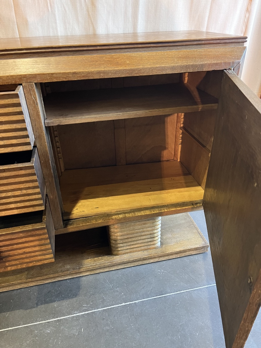 Enfilade en chêne d’époque Art-Déco-photo-1