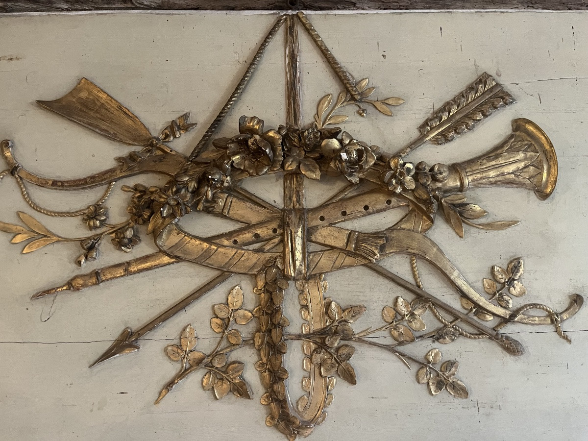 Haut de porte Louis XVI -photo-2