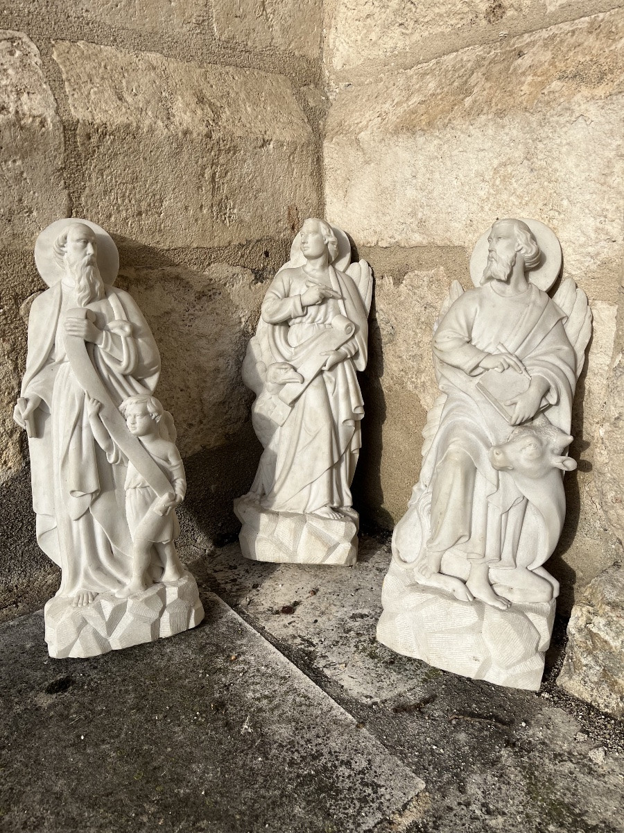 Religious Bas-reliefs In Carrara Marble -photo-5