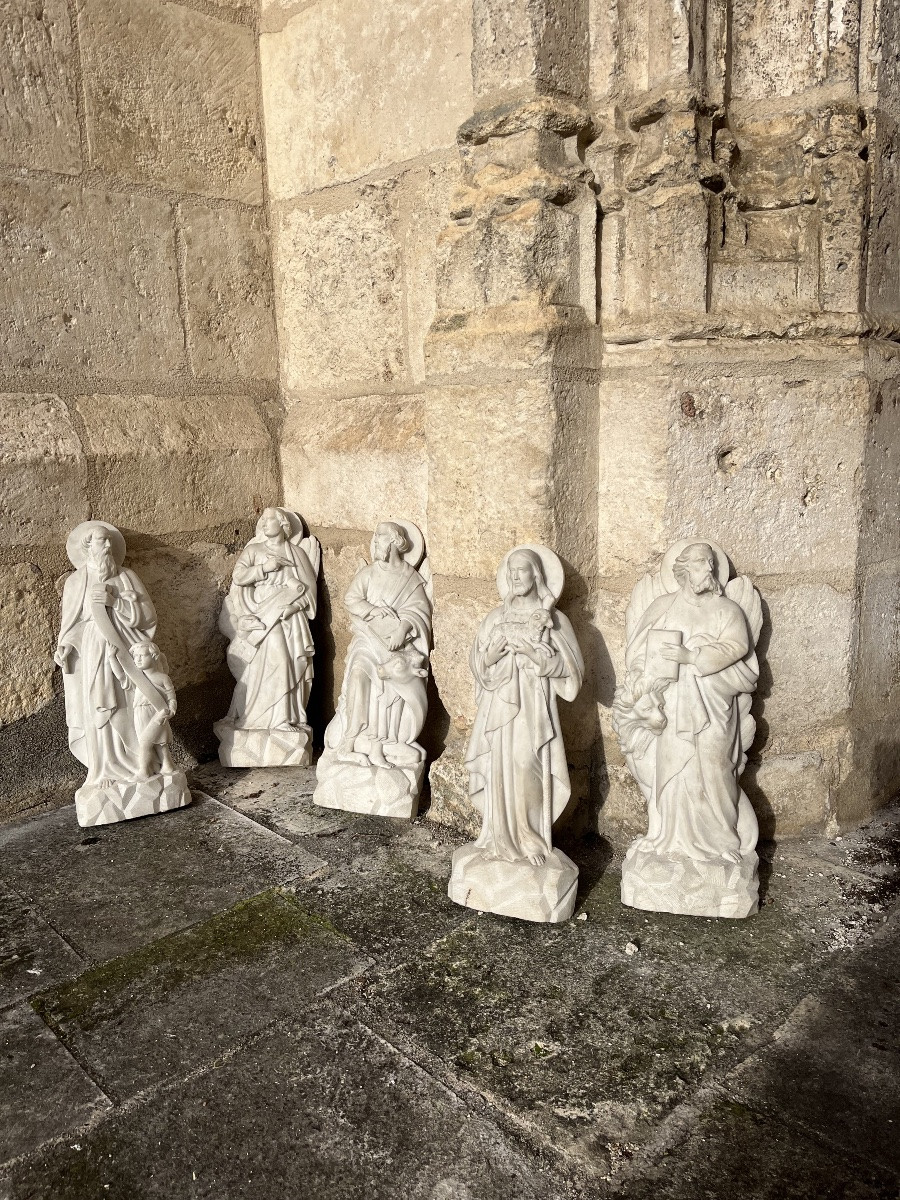 Religious Bas-reliefs In Carrara Marble -photo-6