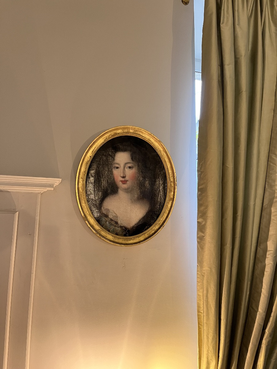 Presumed Portrait Of Mademoiselle De Blois In The Early 18th Century-photo-6