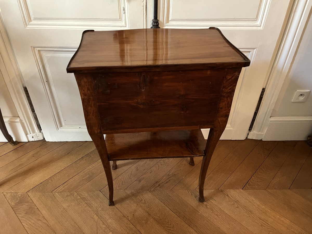 Louis XV Period Fruitwood Chiffonier Table -photo-1