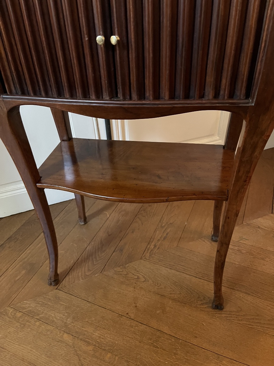 Louis XV Period Fruitwood Chiffonier Table -photo-6