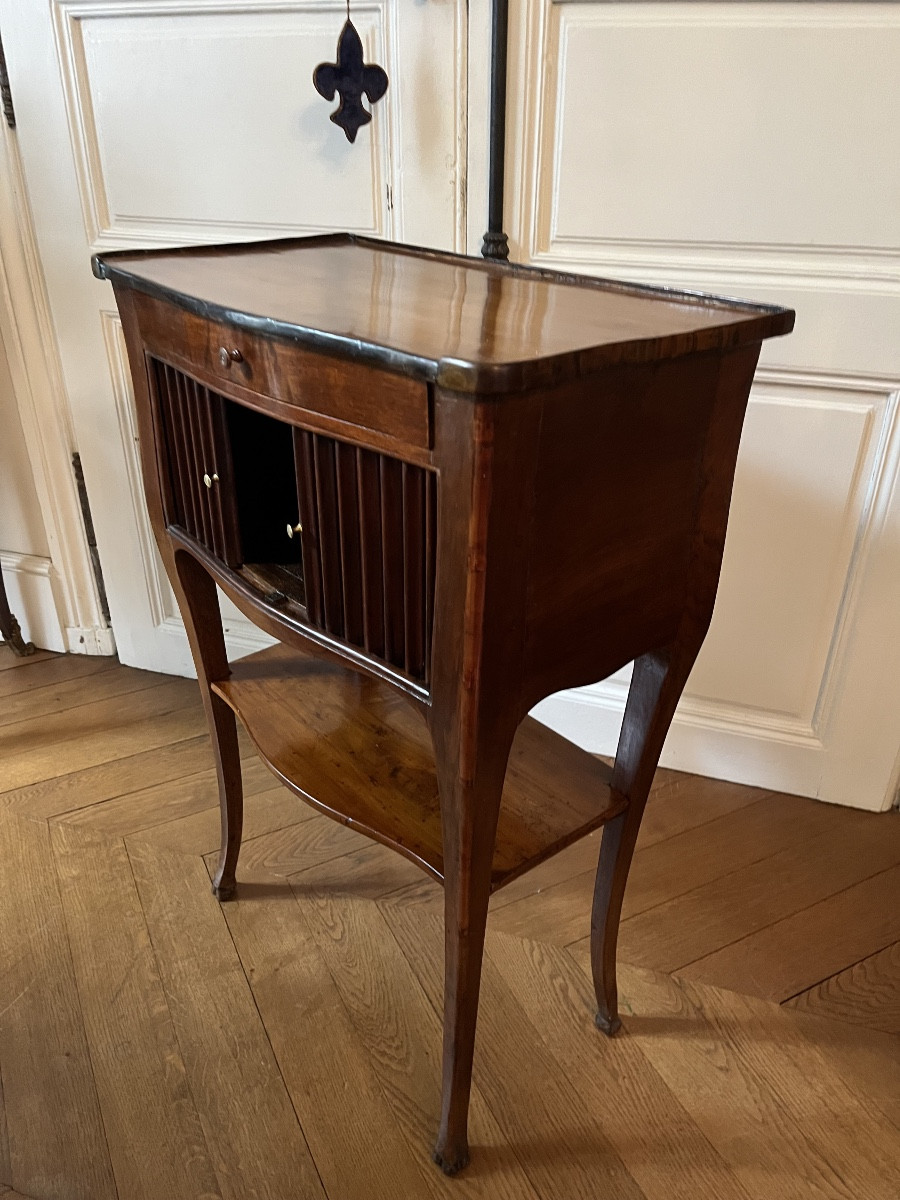Louis XV Period Fruitwood Chiffonier Table 