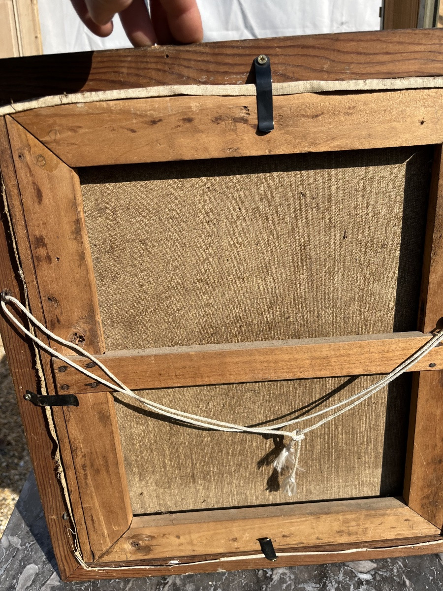 Oil On Canvas, Soldier On His Horse - Emile Chepfer-photo-1