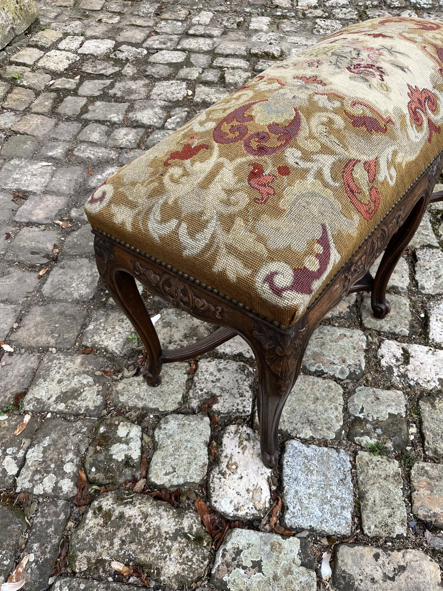 Louis XV-style Bench Seat-photo-2