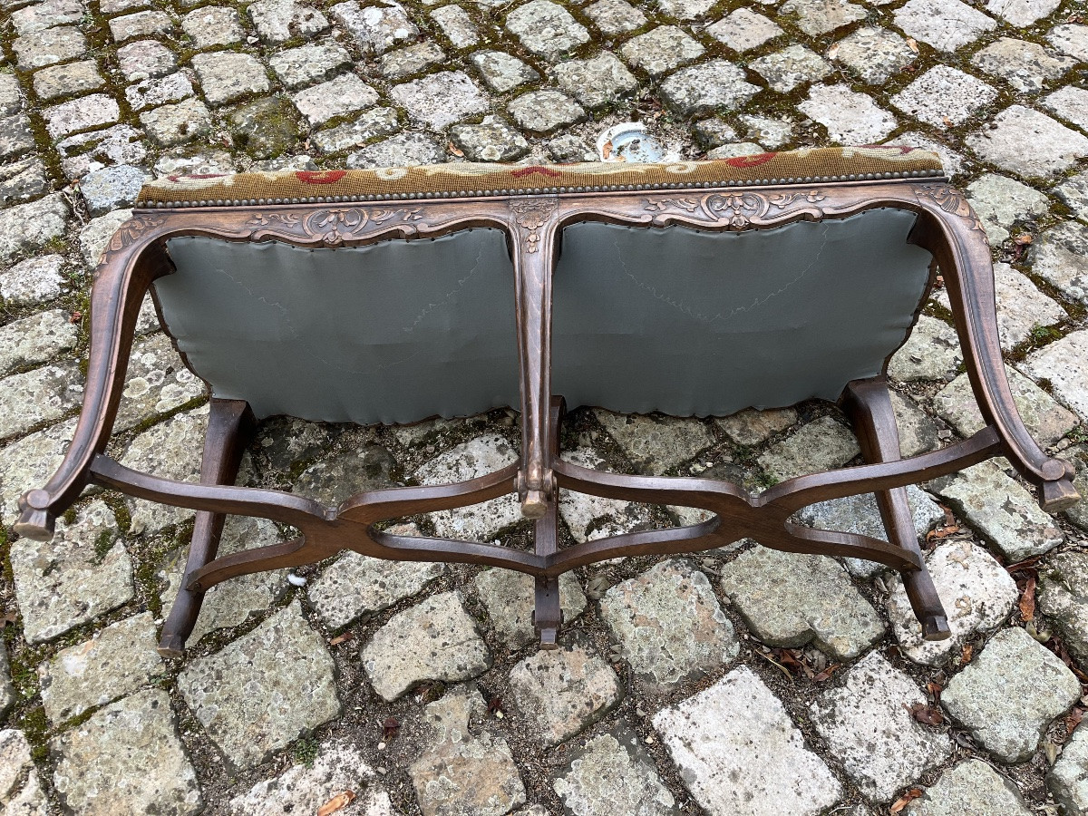 Louis XV-style Bench Seat-photo-4