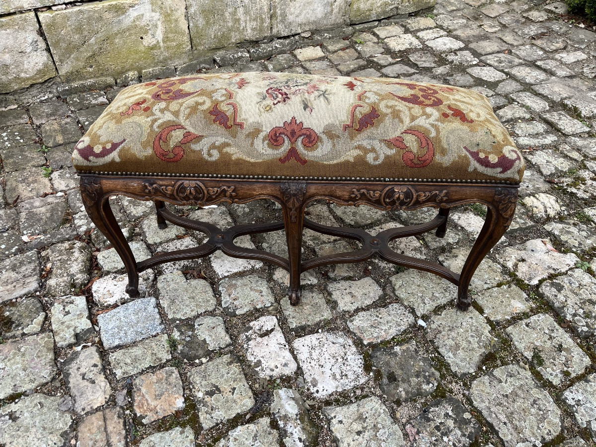 Louis XV-style Bench Seat-photo-2