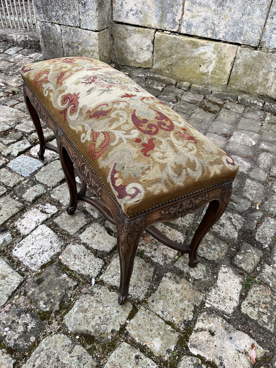 Louis XV-style Bench Seat-photo-3