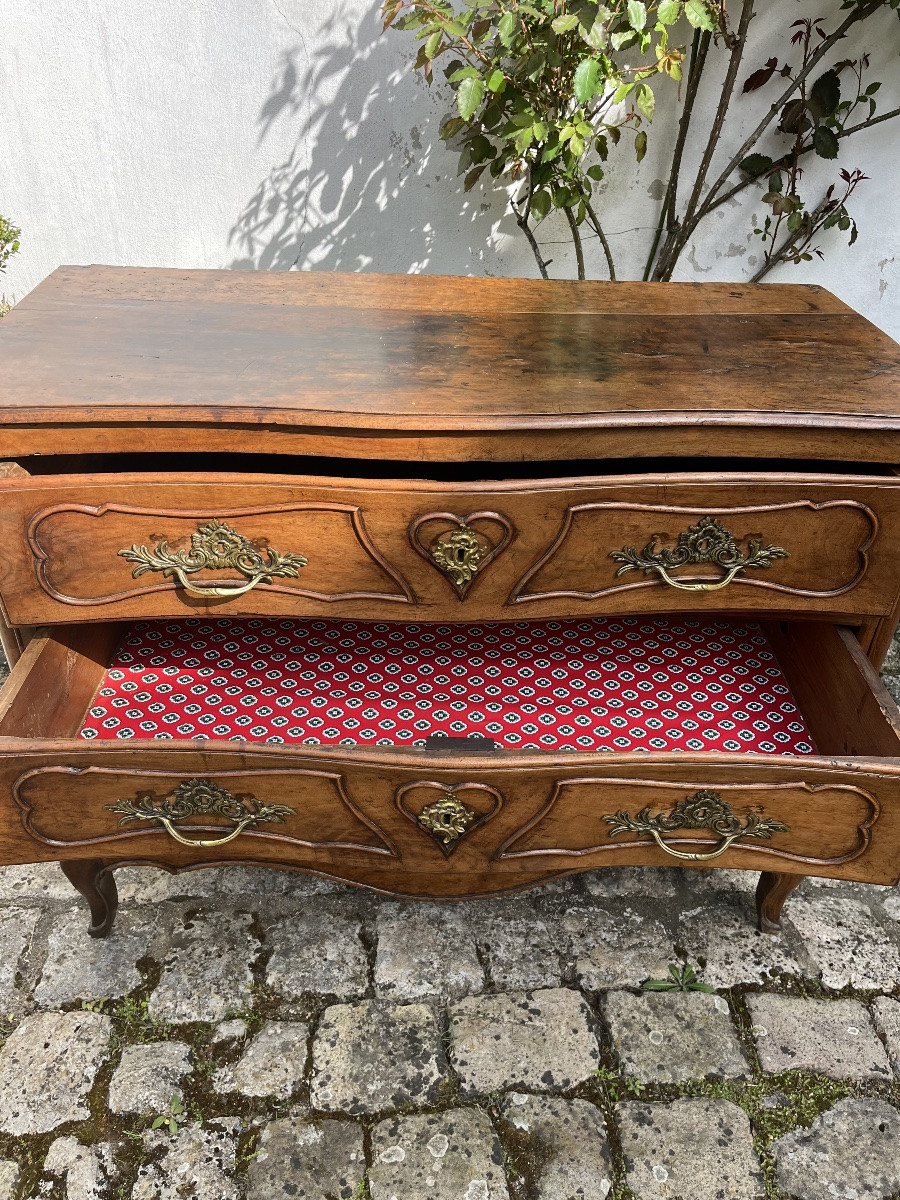 18th Century Walnut Chest Of Drawers-photo-2