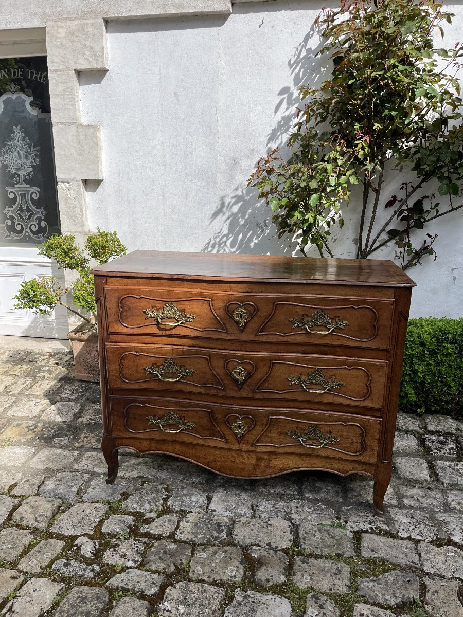 18th Century Walnut Chest Of Drawers-photo-4