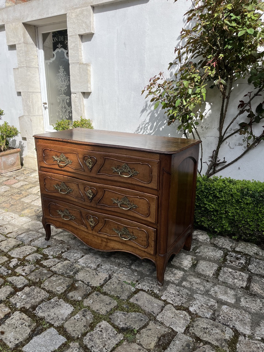 18th Century Walnut Chest Of Drawers-photo-4