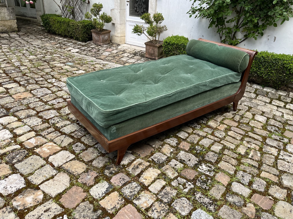 Restoration-style Mahogany Daybed-photo-3