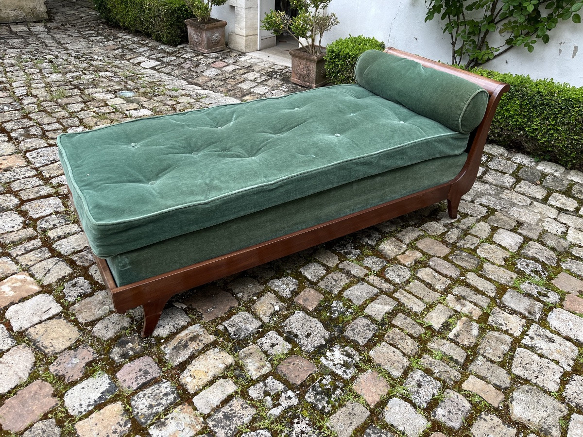 Restoration-style Mahogany Daybed-photo-5