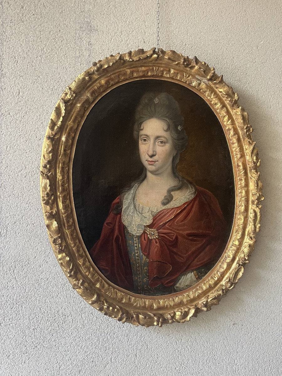 Portrait Of A Woman 18th Century-photo-3