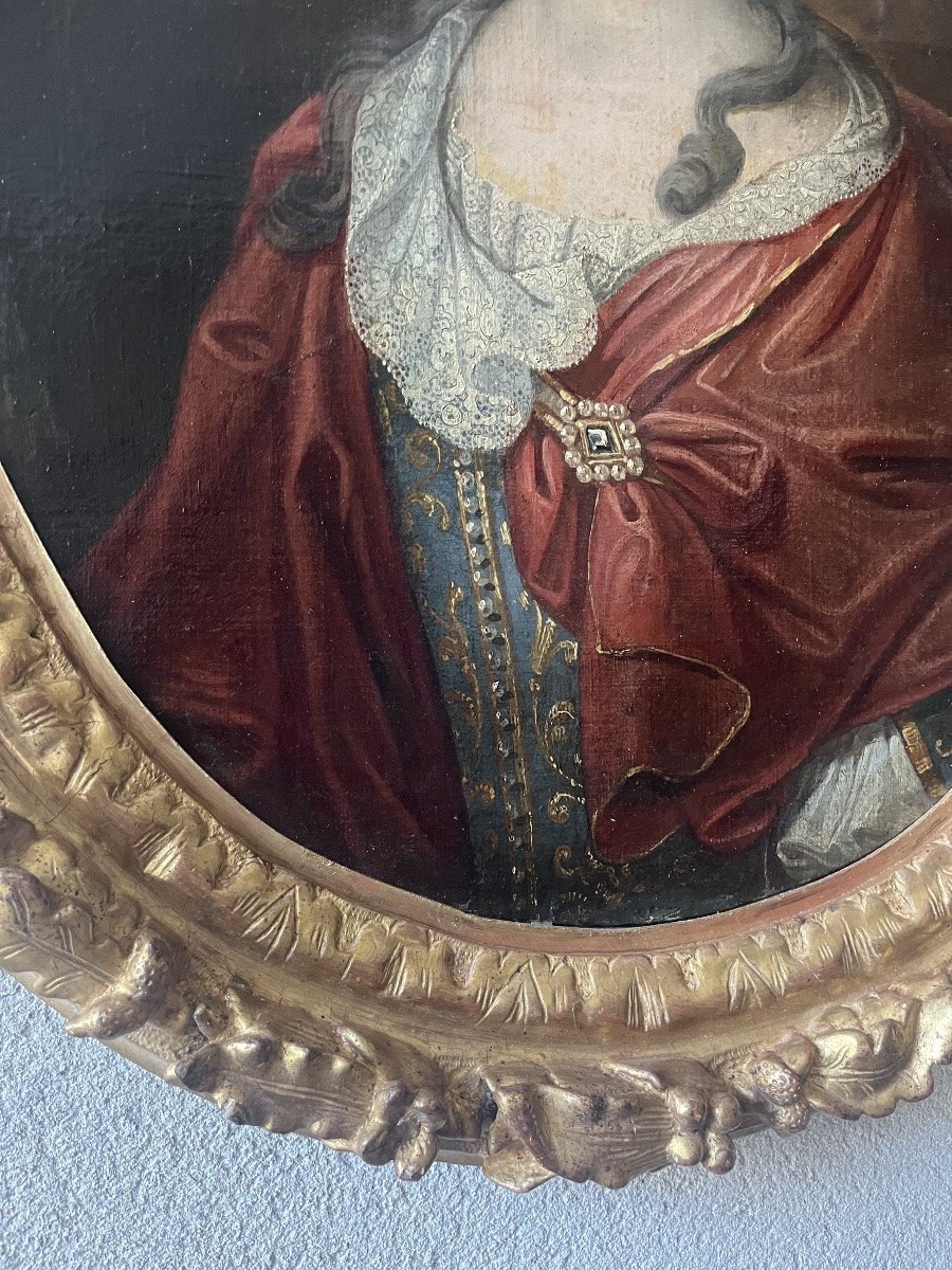 Portrait Of A Woman 18th Century-photo-4