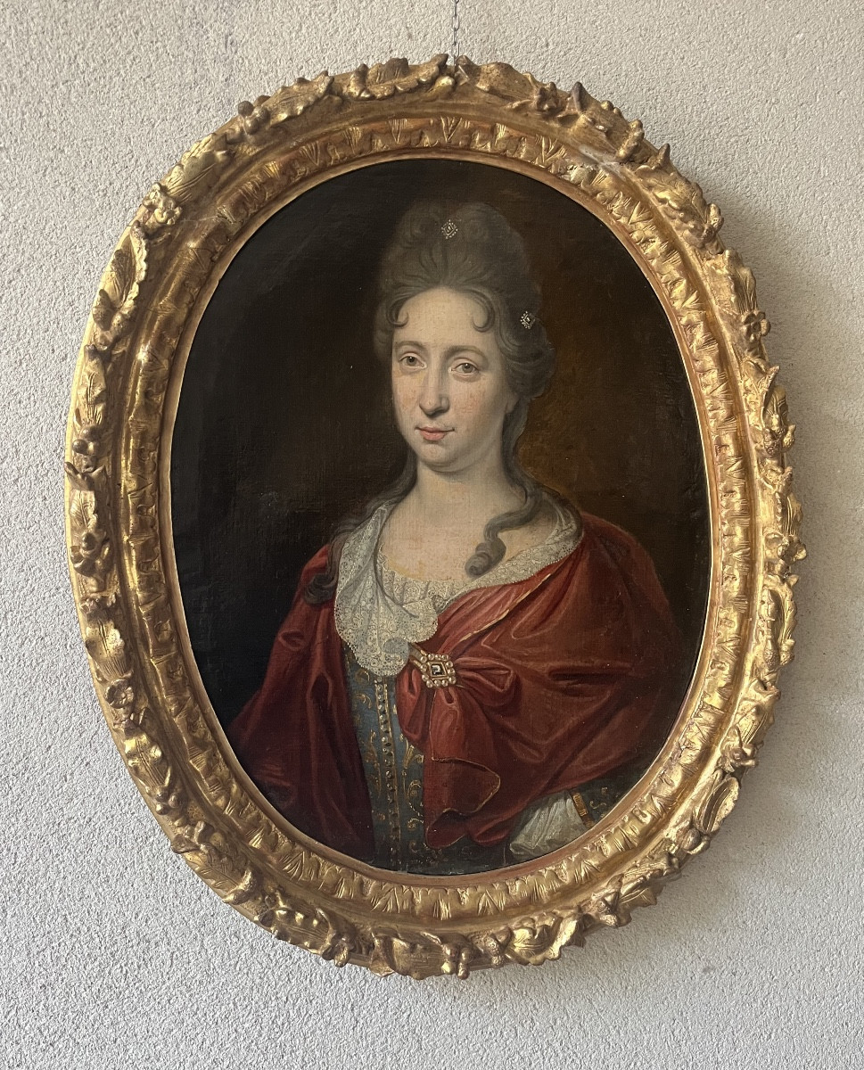 Portrait Of A Woman 18th Century