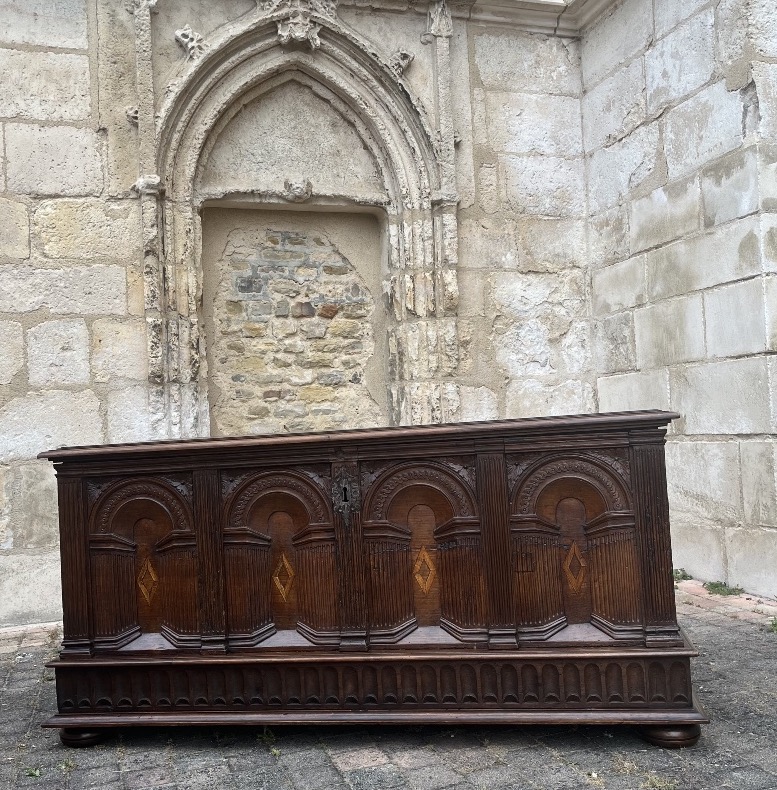 17th-century Walnut Chest