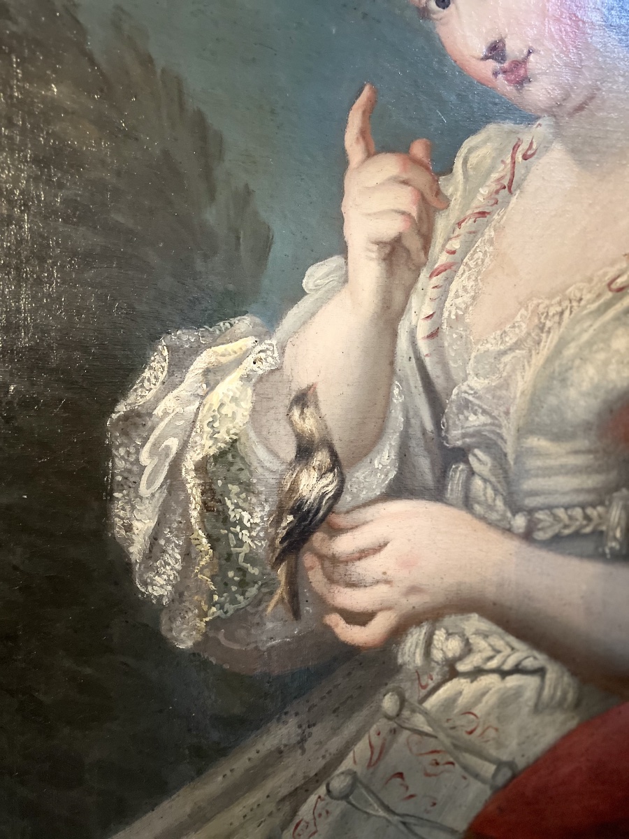 Portrait de la Marquise Jeanne Agnès Berthelot de Pleneuf -photo-4