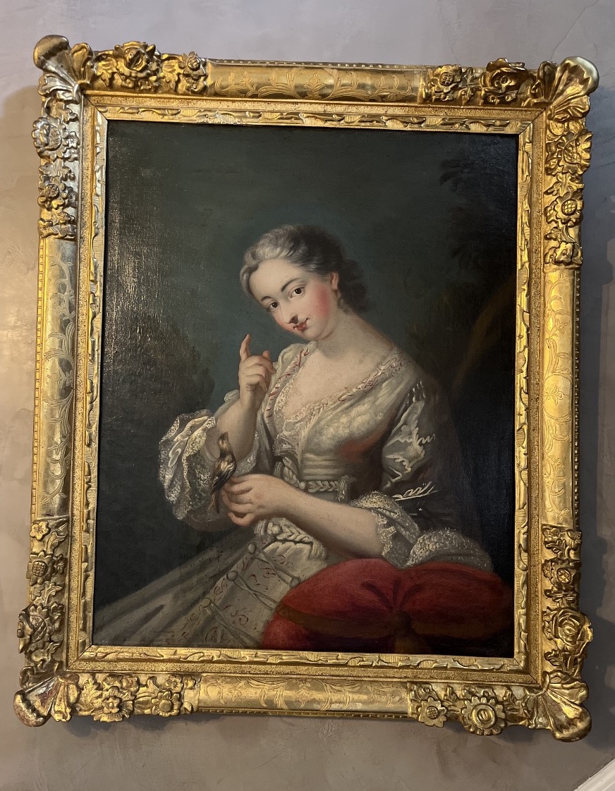 Portrait de la Marquise Jeanne Agnès Berthelot de Pleneuf 
