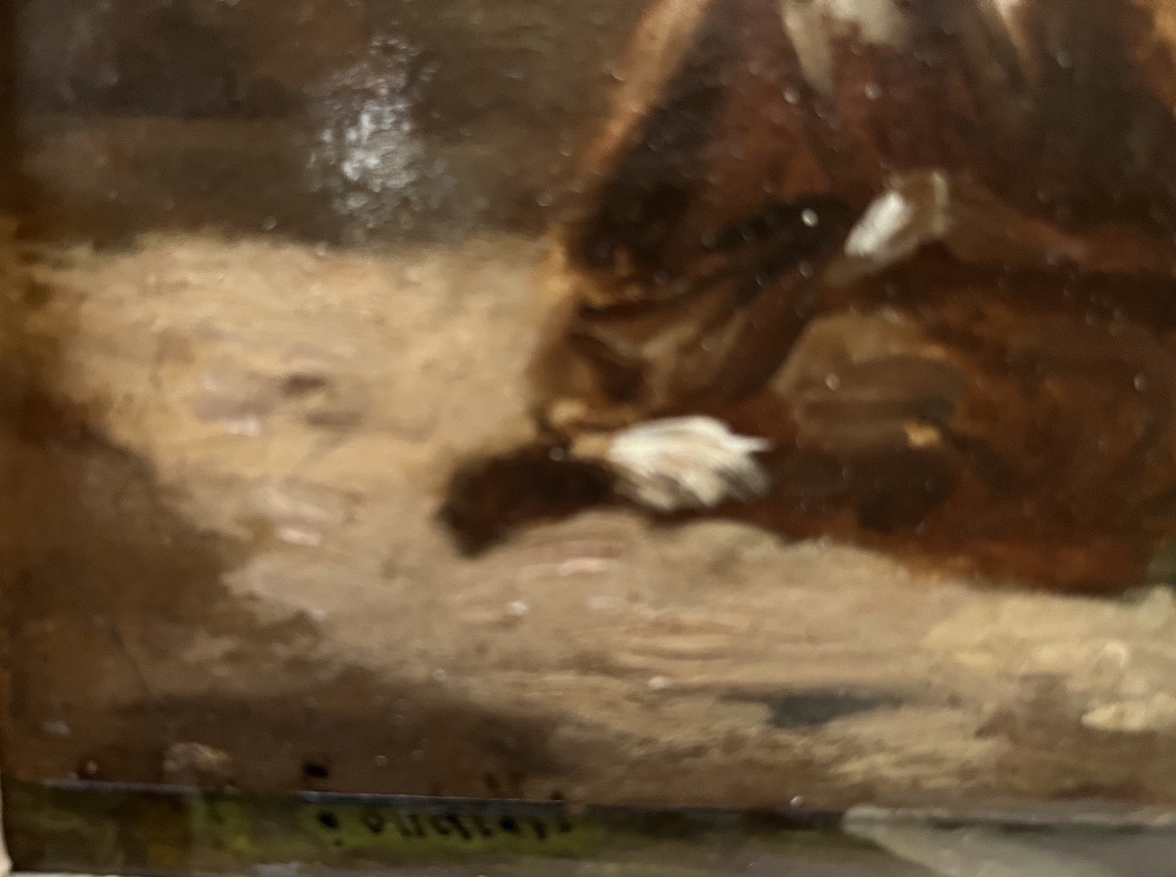 Children - Oil On Panel, Signed By Charles Landelle-photo-2