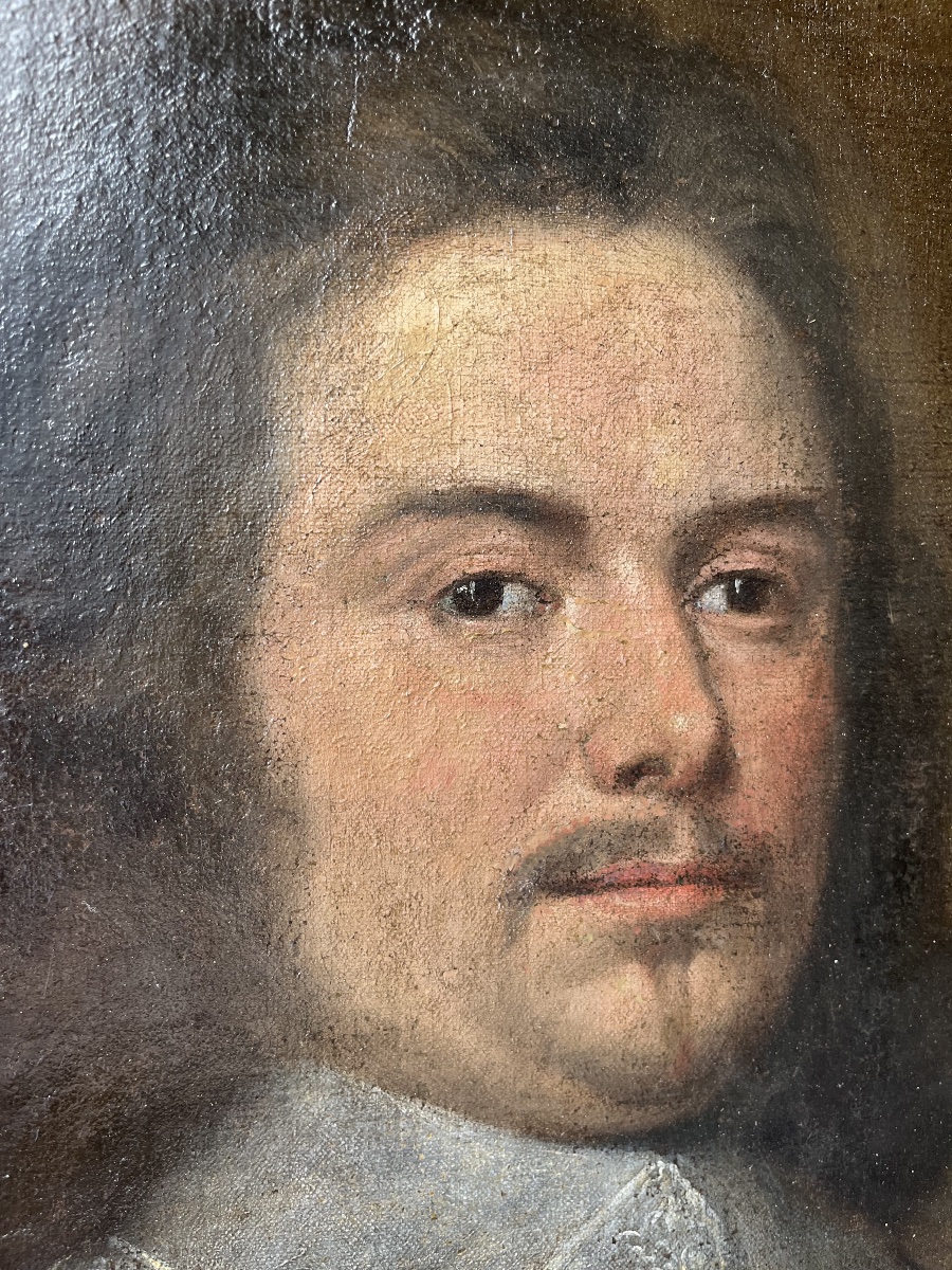 Portrait d’homme à la collerette 18e-photo-1