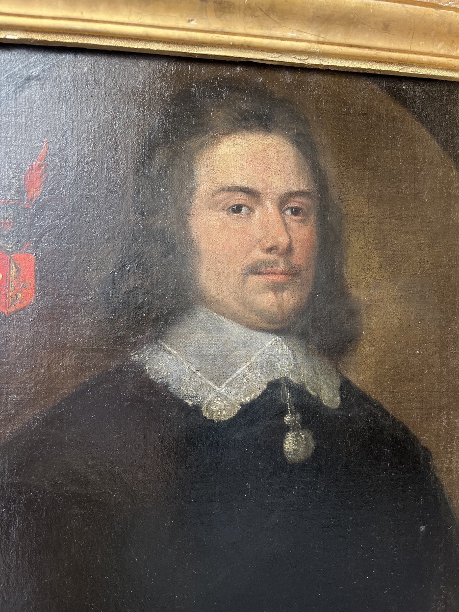 Portrait d’homme à la collerette 18e-photo-3