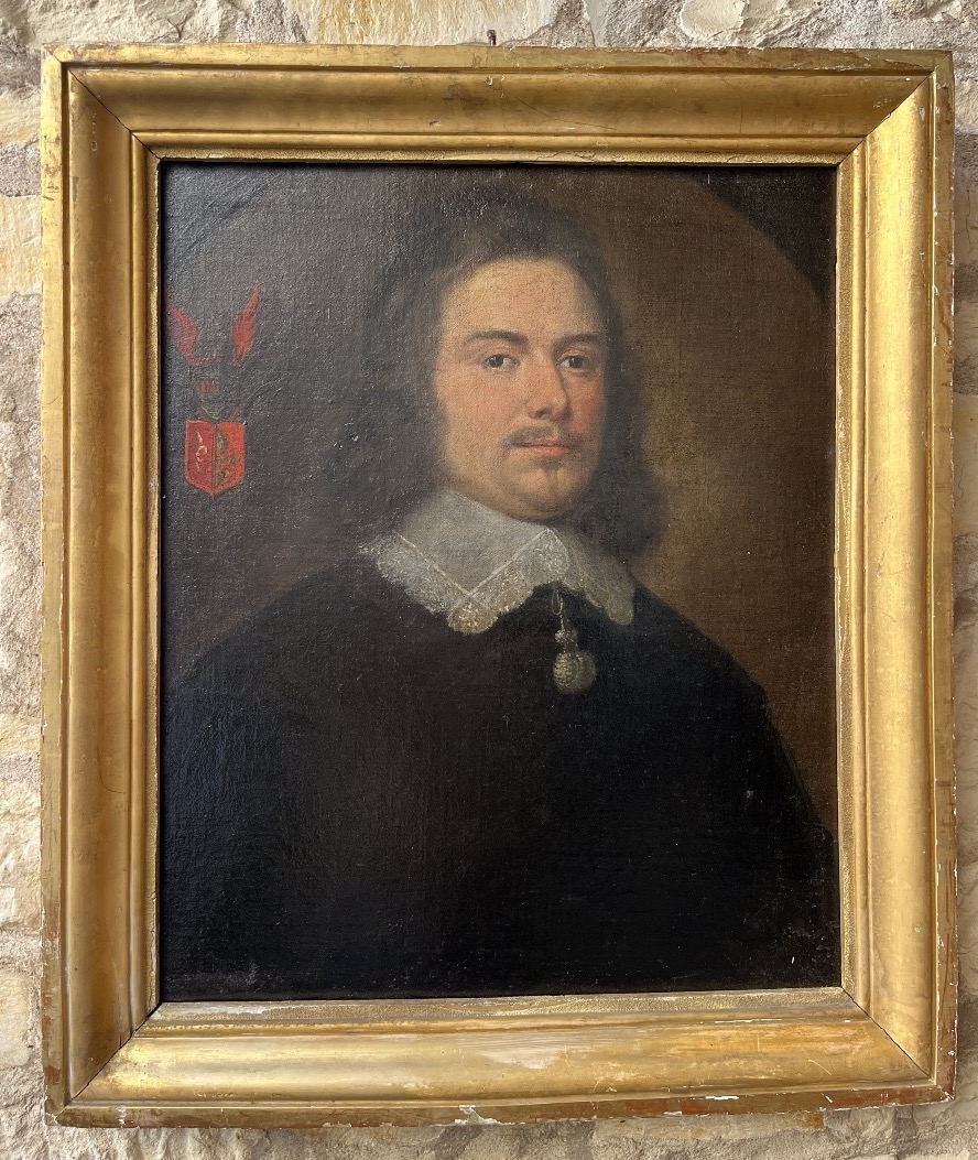 Portrait d’homme à la collerette 18e