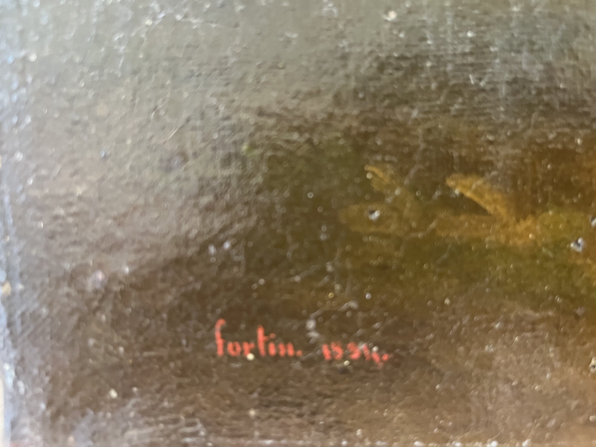 Le Christ remettant les clés à St Pierre - huile sur toile -photo-4