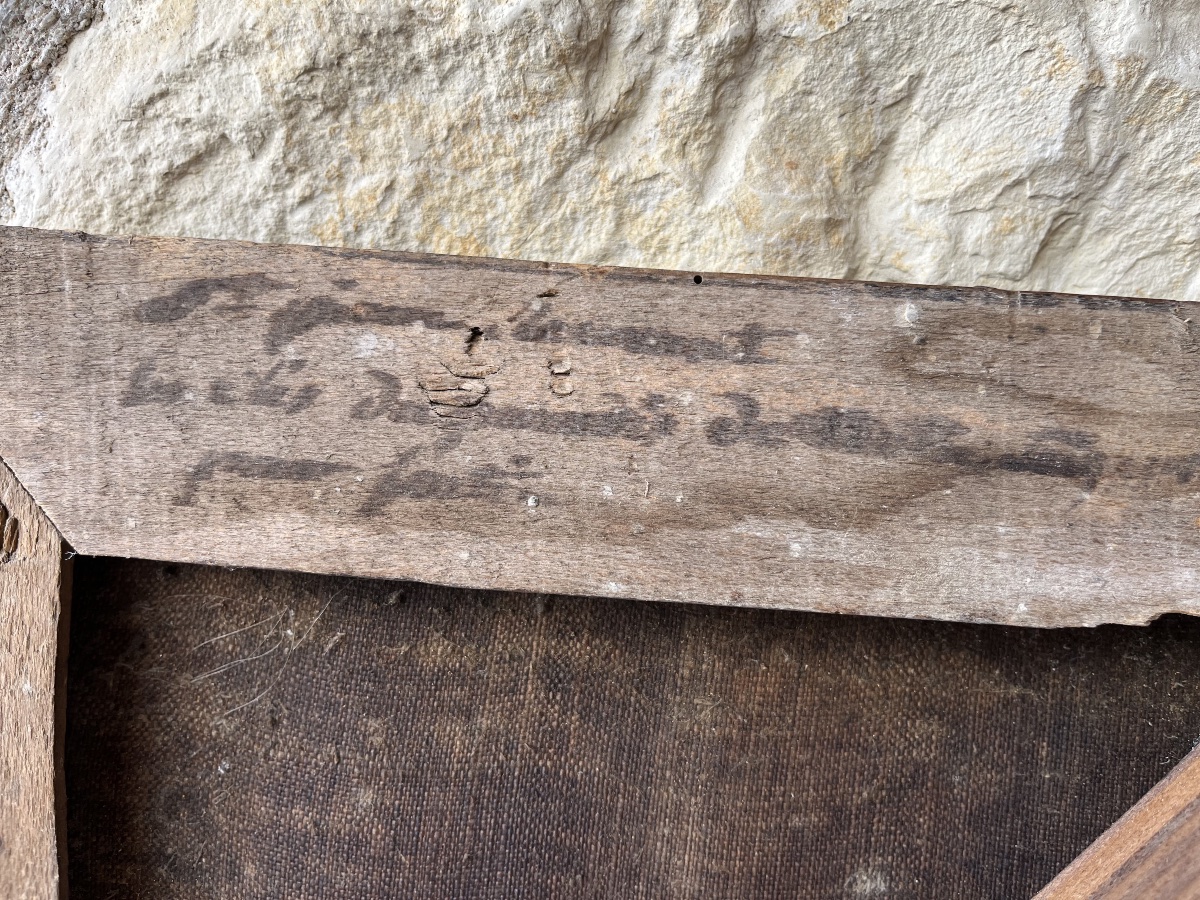 Le Christ remettant les clés à St Pierre - huile sur toile -photo-6