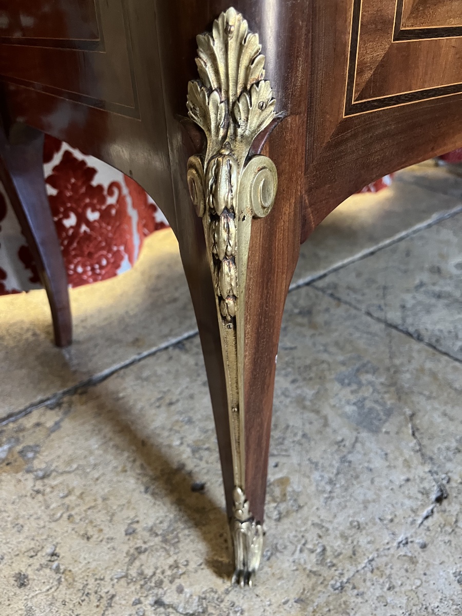 Commode en acajou de style transition -photo-3