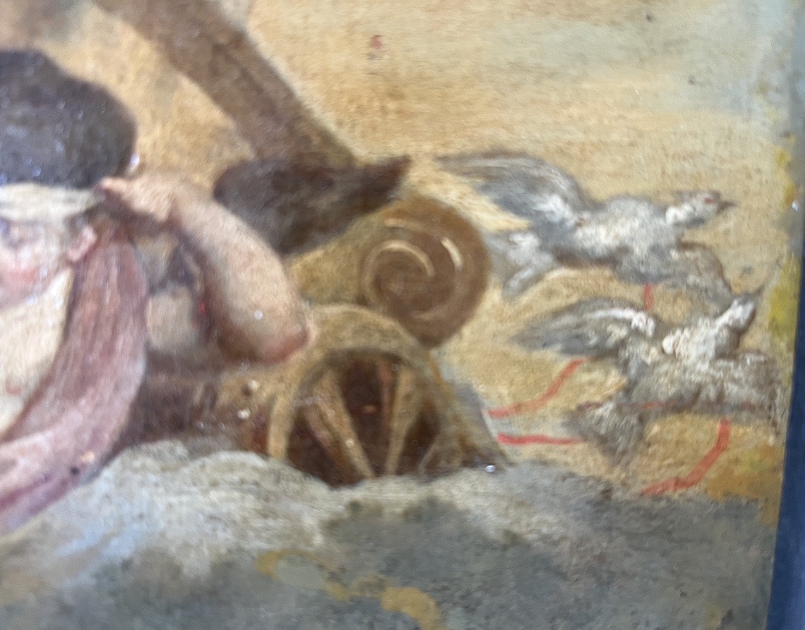 Oil On Panel - The Chariot Of Love -photo-3