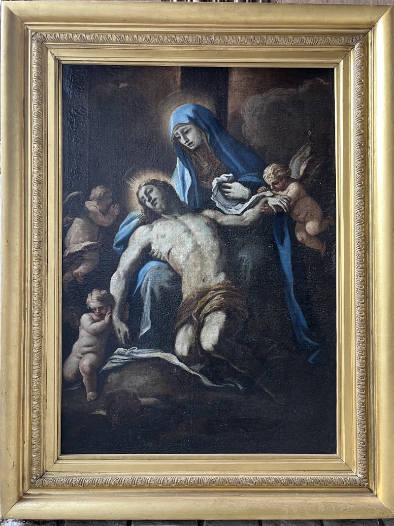 Lamentation sur le christ - école Italienne du XVIIe