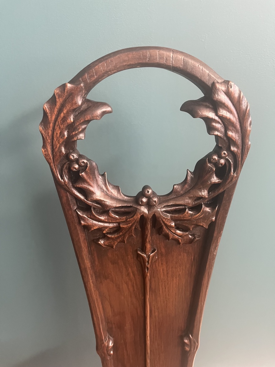 Maison Antoine Bastet - Pair Of Art Nouveau Chairs-photo-1
