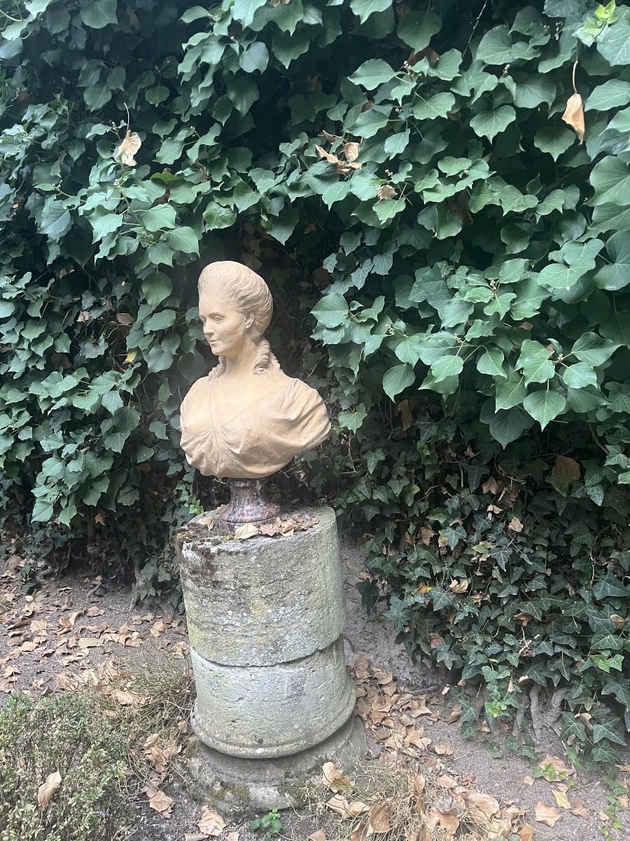Late 18th-century Terracotta Bust-photo-4