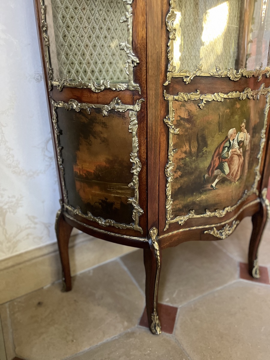 Napoleon III Display Case With Martin Varnish -photo-2