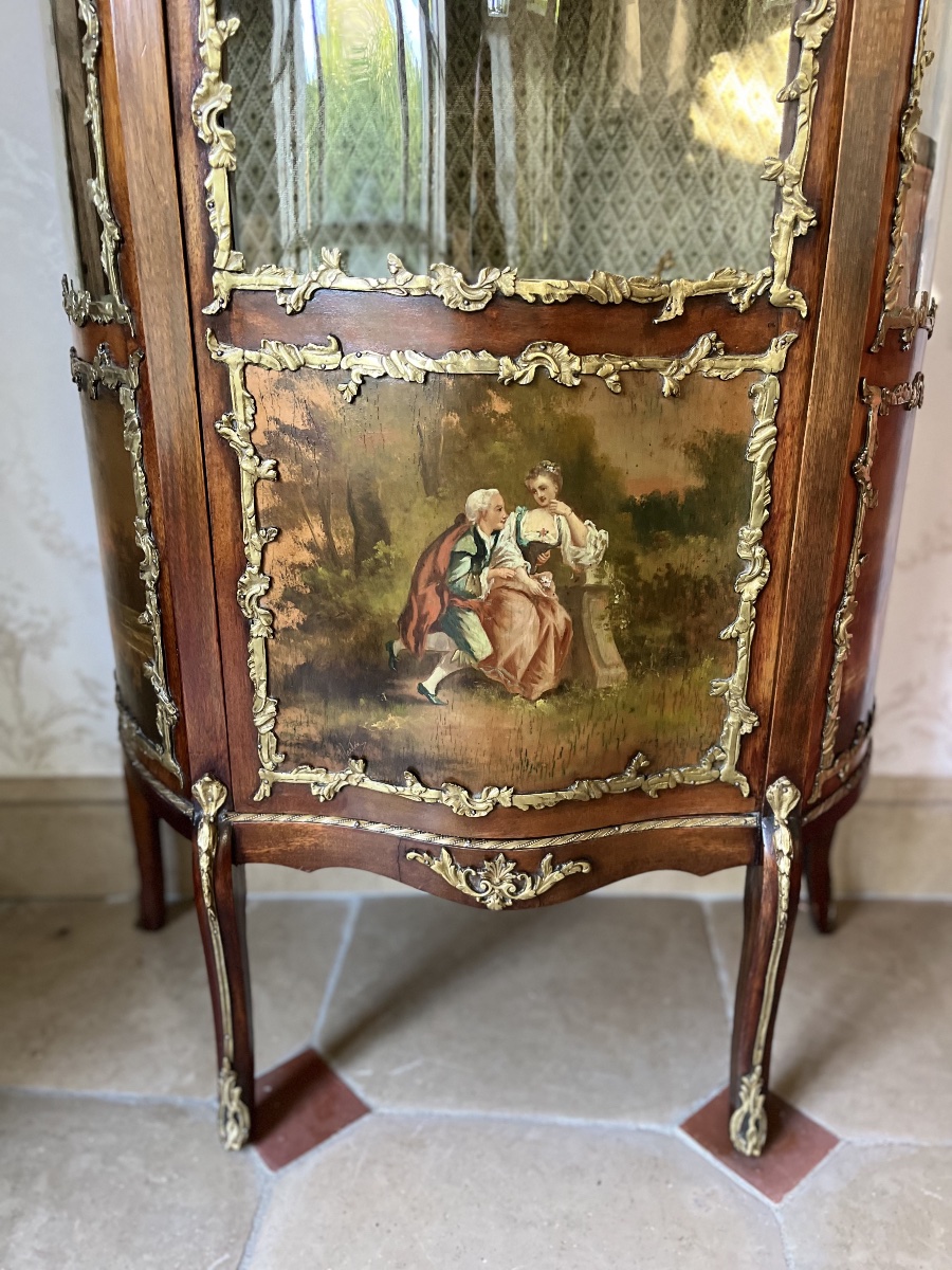 Napoleon III Display Case With Martin Varnish -photo-5