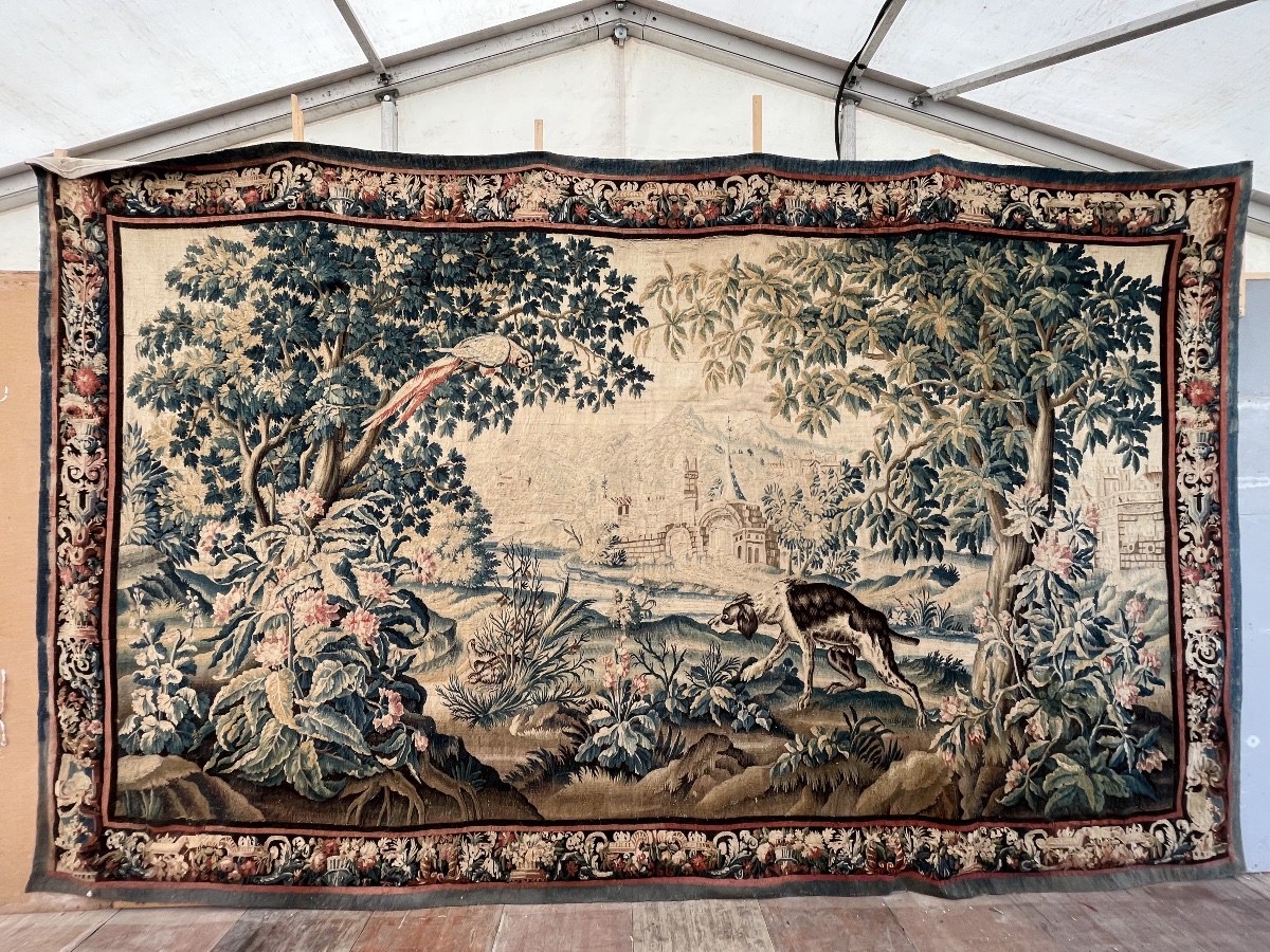 Large 18th-century Aubusson Tapestry 