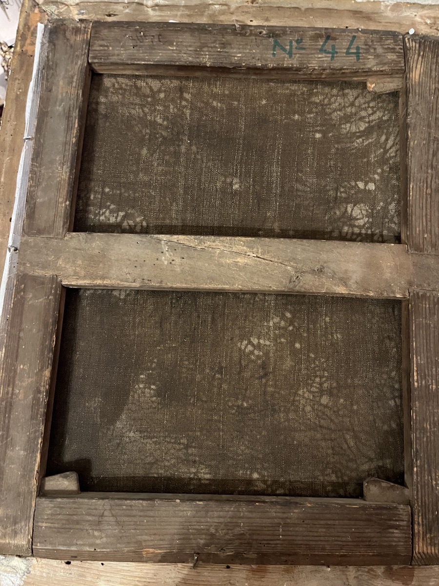19th-century Church Interior—signed By Magner-photo-2