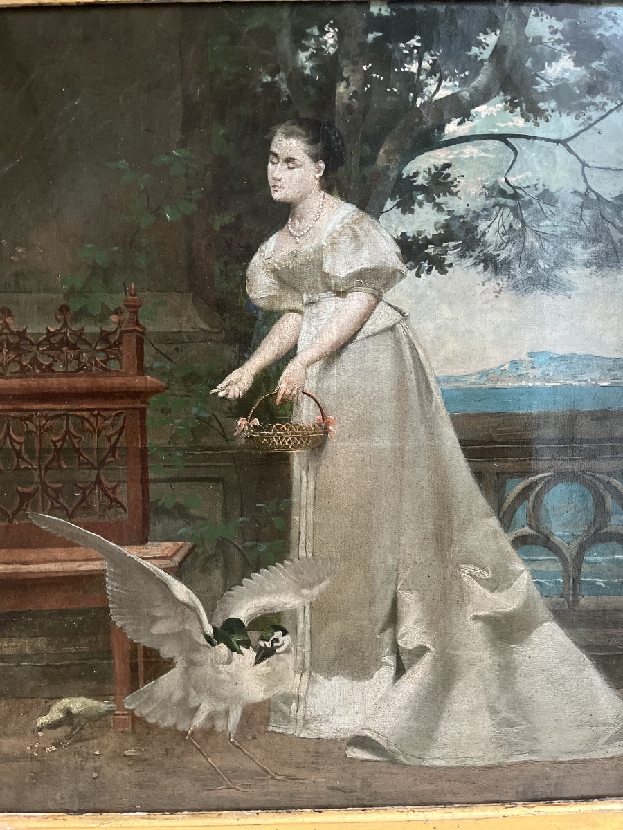 Paire de tableaux -Paul - Alphonse Viry 1832 - 1913-photo-1