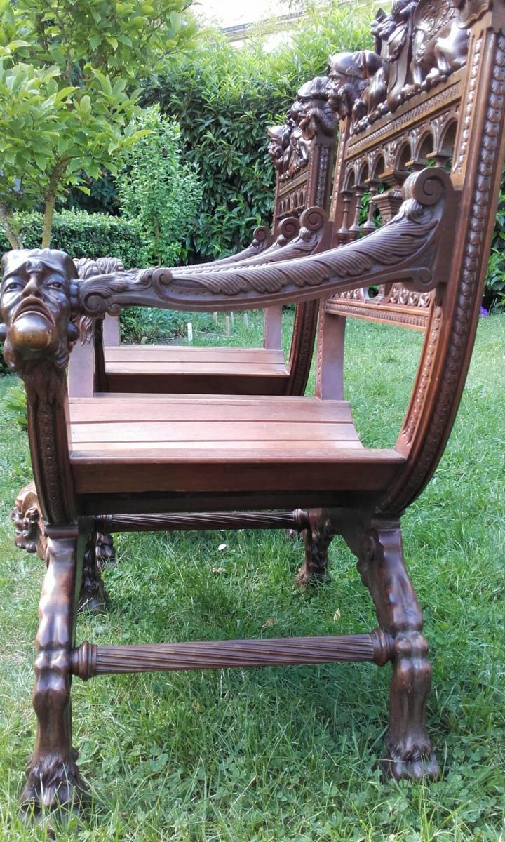 Paire De Fauteuils Par Victor Aimone-photo-4