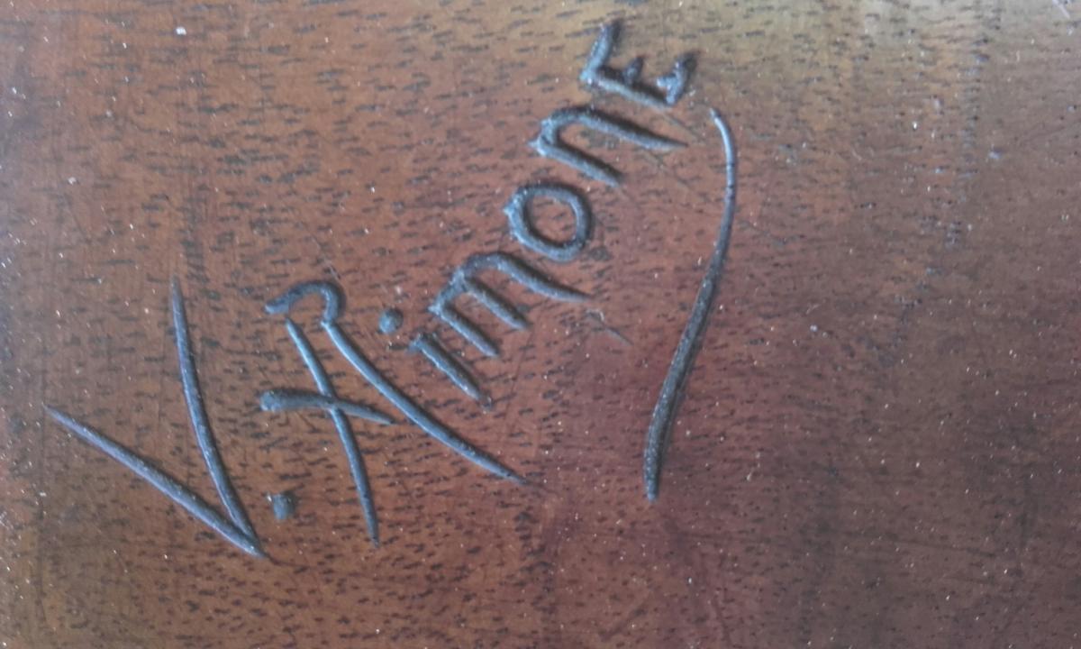 Paire De Fauteuils Par Victor Aimone-photo-5