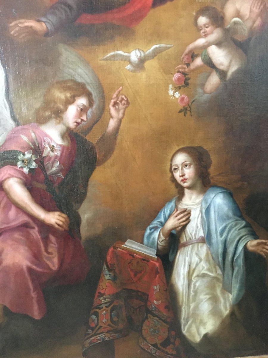 The Annunciation - Painting From 17th-photo-2