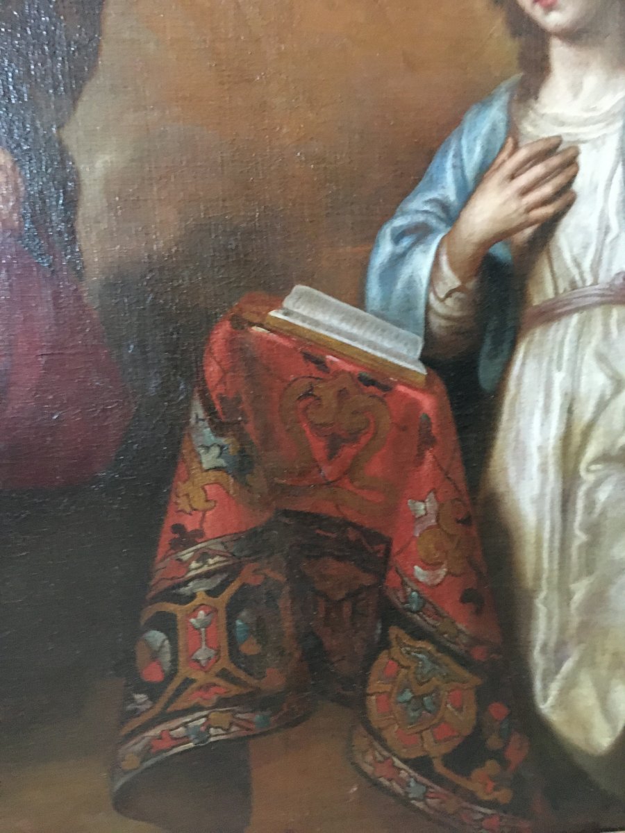 The Annunciation - Painting From 17th-photo-2